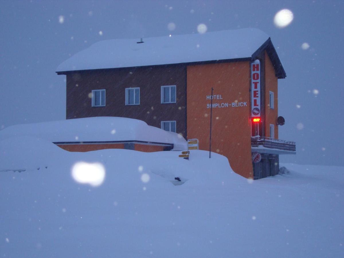 Hotel Simplon-Blick Exteriör bild